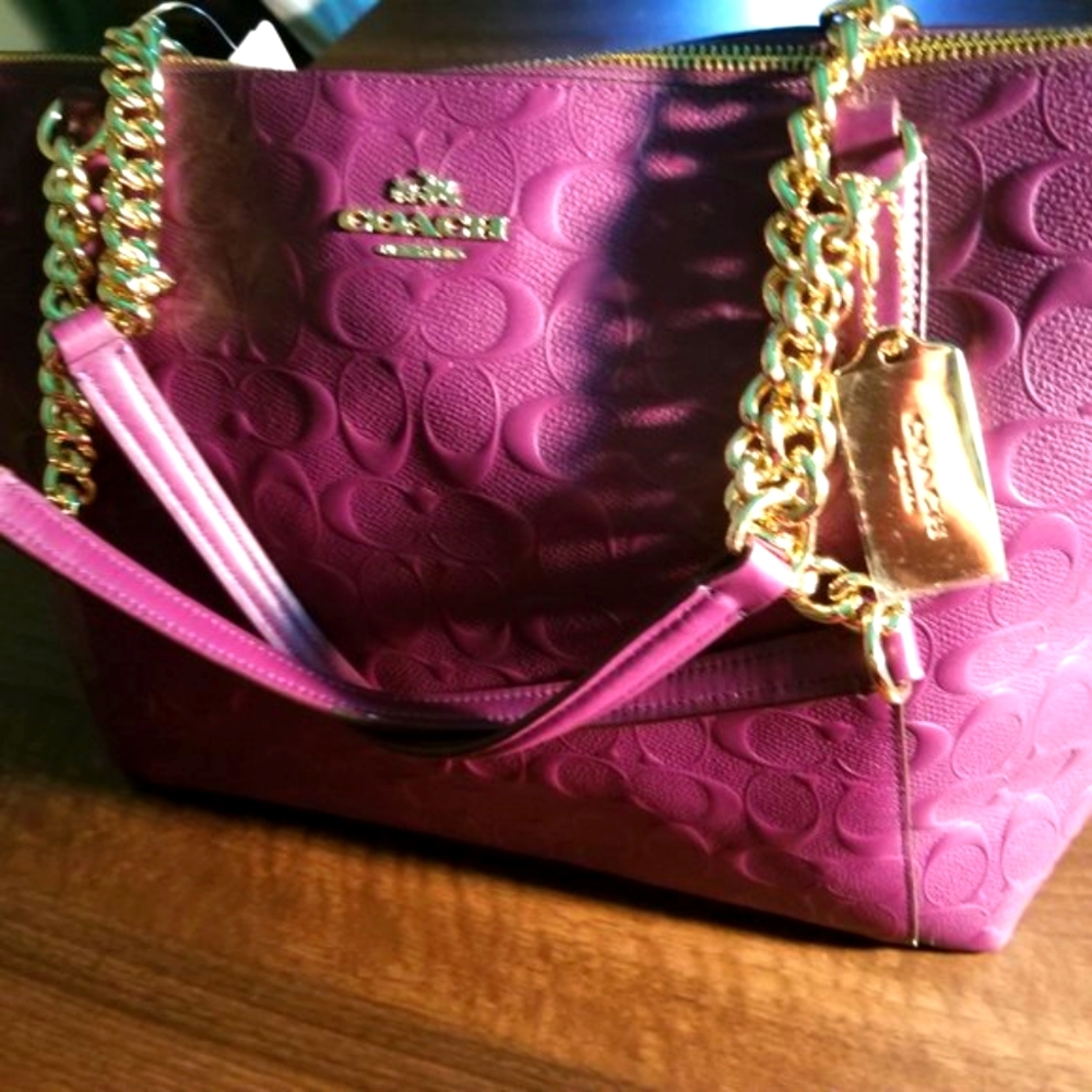 Authentic Coach Designer Handbag (Brand New)